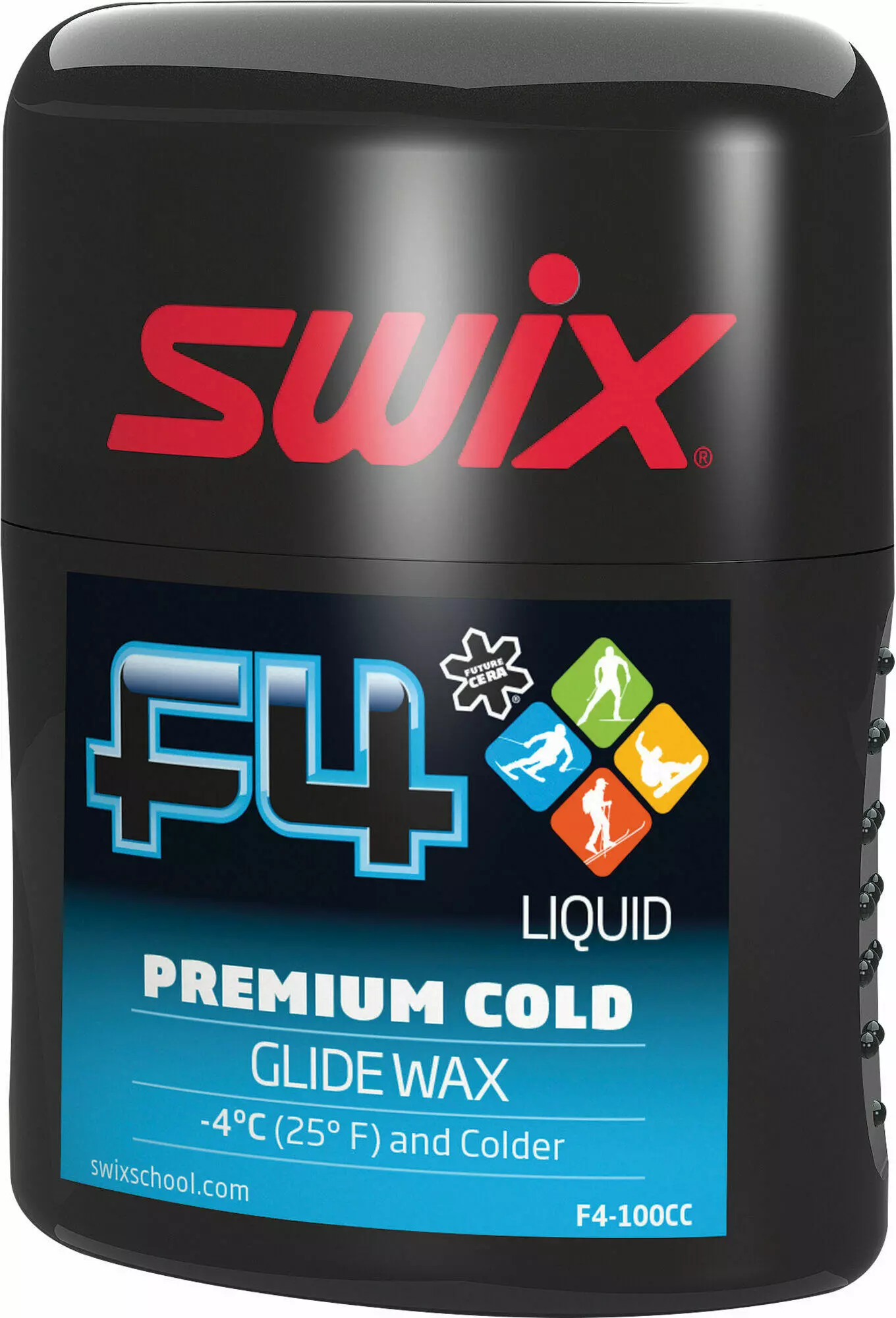 Swix F4-100NC Glidewax Liq. Cold 100ml 1 Swix F4-100NC Glidewax Liq. Cold 100ml