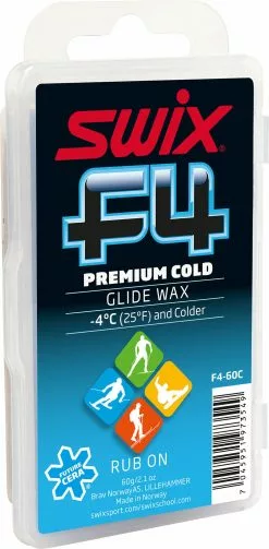 Swix F4-60C-N Glidewax Cold 60g W/cork