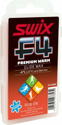 Swix F4-60W-N Glidewax Warm 60g W/cork