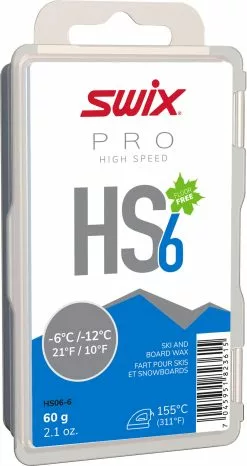 Swix HS6 Blue, -6°C/-12°C, 60g