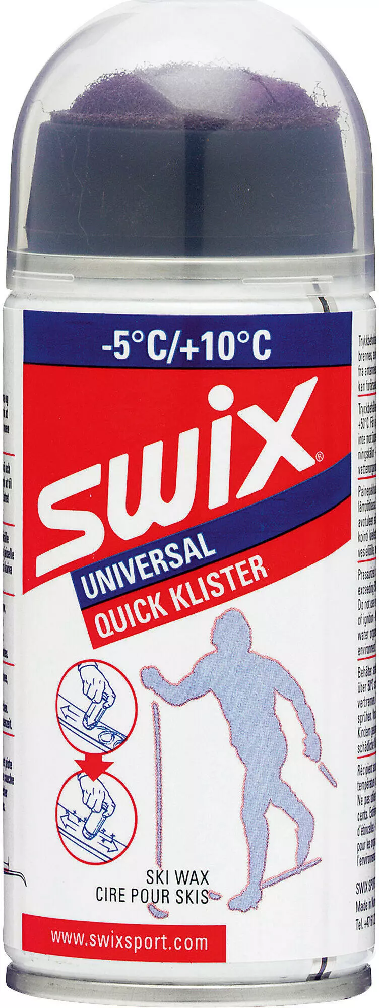 Swix K65C Uni Quick Klister ,150ml 1 Swix K65C Uni Quick Klister ,150ml