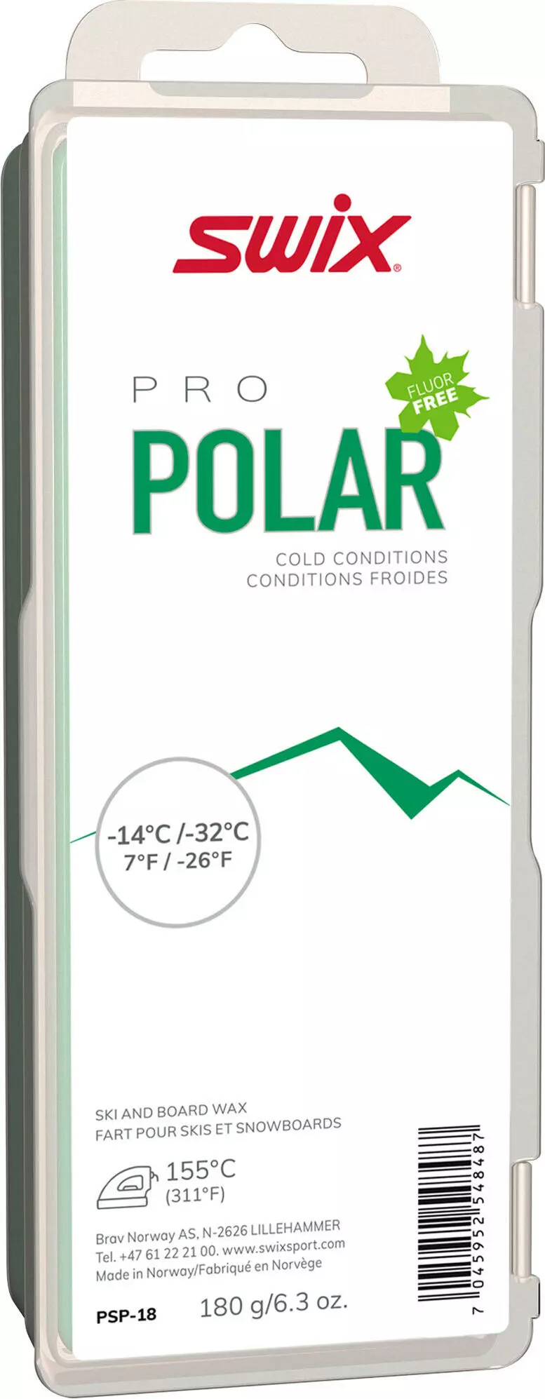 Swix PS Polar, -14°C/-32°C, 180g 1 Swix PS Polar, -14°C/-32°C, 180g