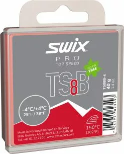 Swix TS8 Black, -4°C/+4°C, 40g