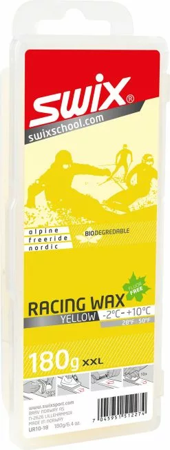 Swix UR10 Yellow Bio Racing Wax, 180g