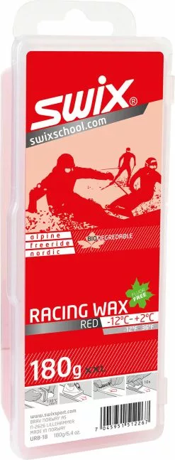 Swix UR8 Red Bio Racing Wax, 180g