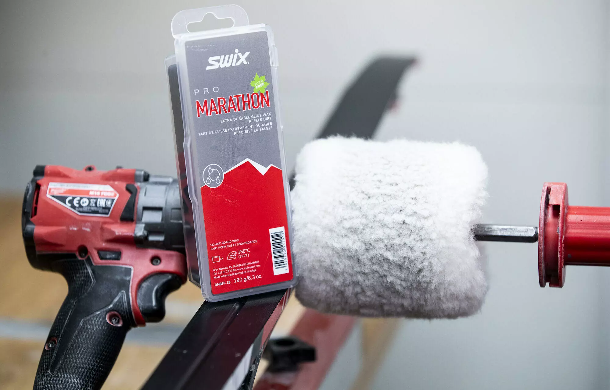 Swix Roto Brush Merino Wool, 100mm 5 Swix Roto Brush Merino Wool, 100mm – Bild 5