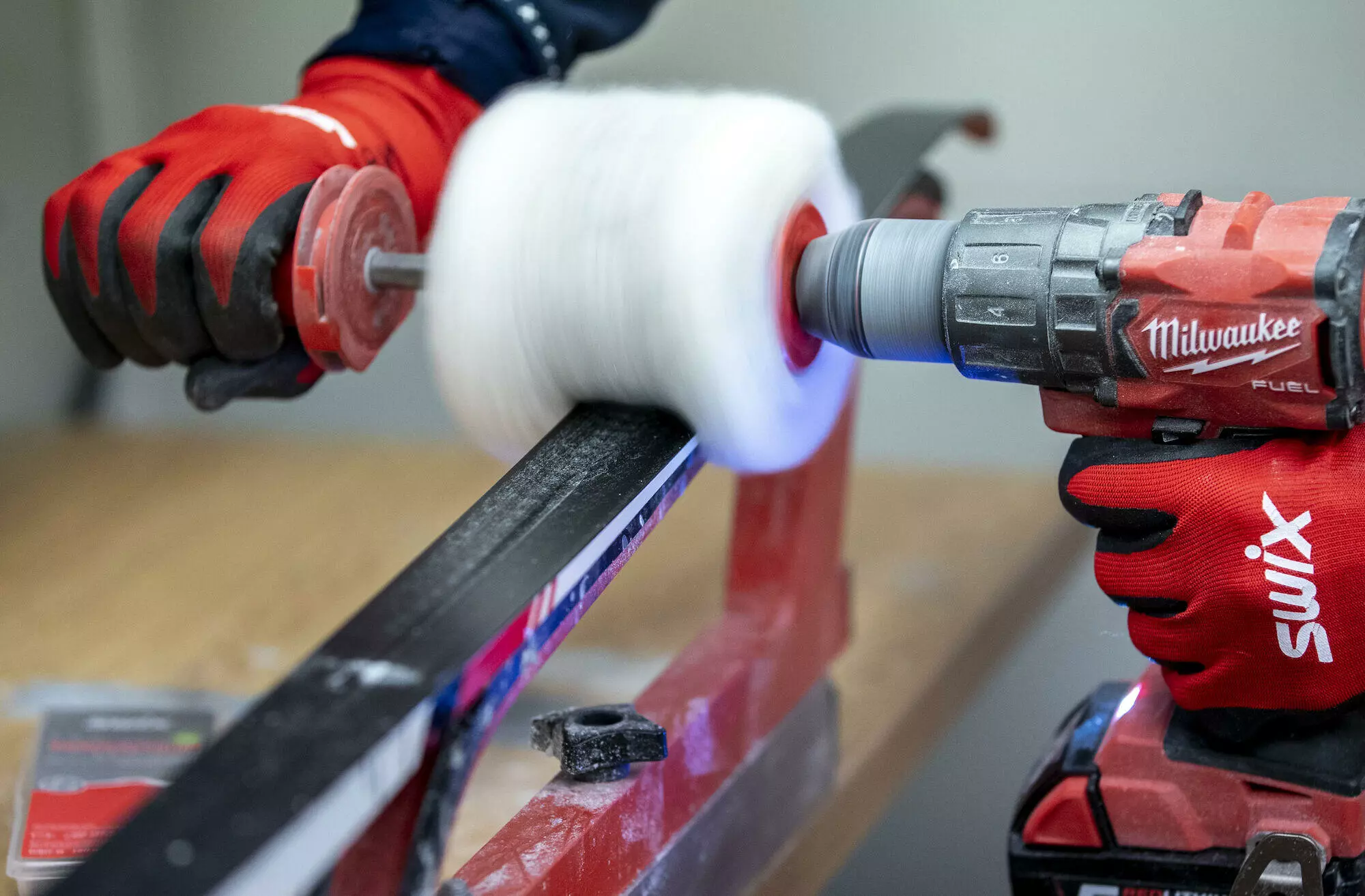 Swix Roto Brush Merino Wool, 100mm 6 Swix Roto Brush Merino Wool, 100mm – Bild 6